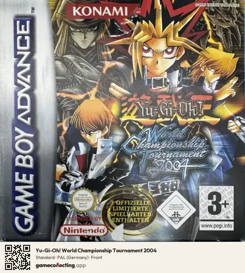 Yu-Gi-Oh! World Championship Tournament 2004 Game Boy Advance, Germany box front