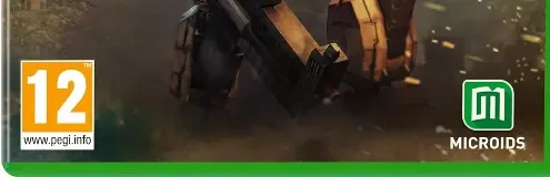 Front Mission 1st: Remake, the PEGI square on its front