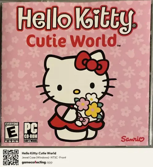 Hello Kitty: Cutie World Computer, NTSC box front