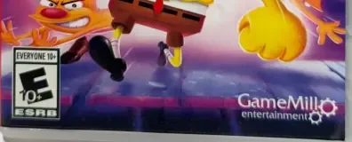 Nickelodeon All-Star Brawl, the ESRB box on its front