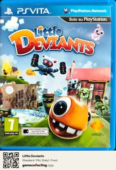 Little Deviants PlayStation Vita, Italy box front
