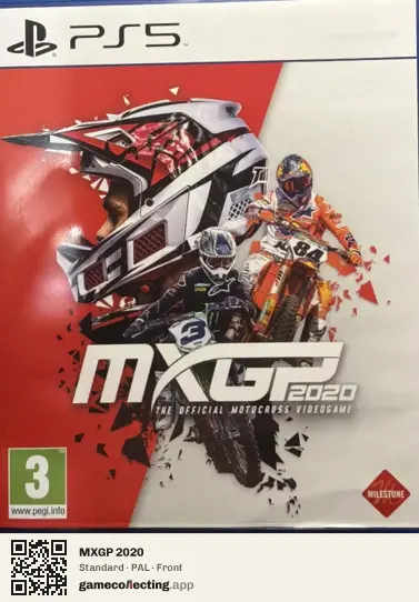 MXGP 2020 PlayStation 5, PAL box front
