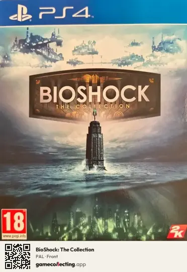 BioShock: The Collection PlayStation 4, PAL box front