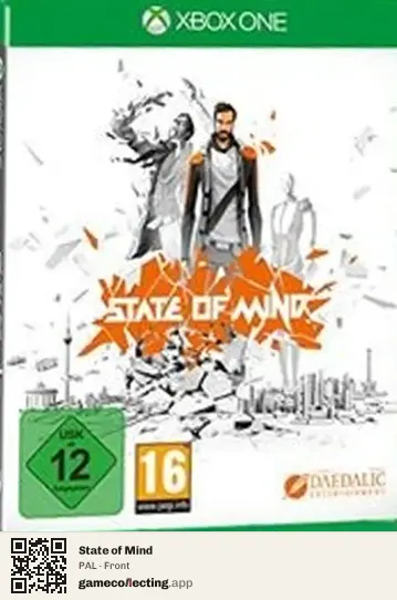 State of Mind Xbox One, PAL box front