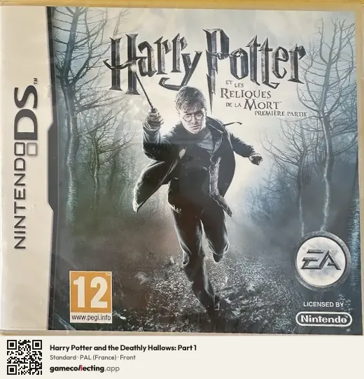 Harry Potter and the Deathly Hallows: Part 1 Nintendo DS, France box front