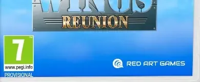Sonic Wings Reunion, the PEGI square on its front