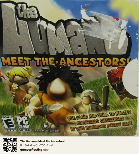 The Humans: Meet the Ancestors! Computer, NTSC box front