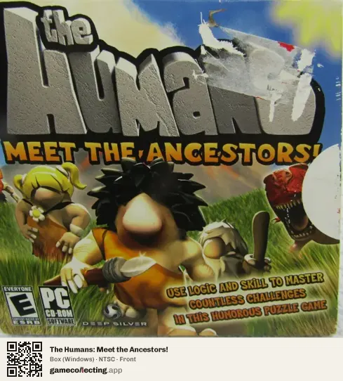 The Humans: Meet the Ancestors! Computer, NTSC box front