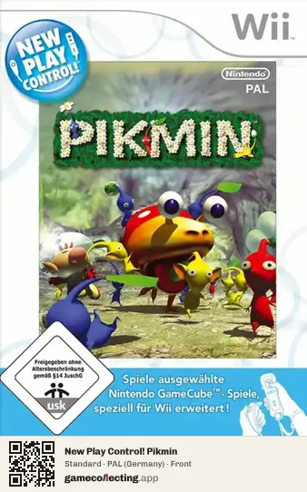 New Play Control! Pikmin Nintendo Wii, Germany box front