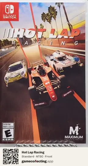 Hot Lap Racing Nintendo Switch, NTSC box front