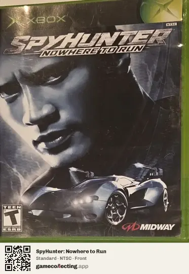 SpyHunter: Nowhere to Run Xbox, NTSC box front