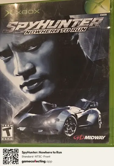 SpyHunter: Nowhere to Run Xbox, NTSC box front