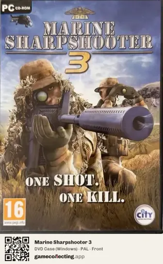 Marine Sharpshooter 3 Computer, PAL box front