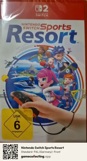 Nintendo Switch Sports Resort Nintendo Switch 2, Germany box front
