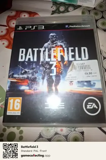 Battlefield 3 PlayStation 3, PAL box front