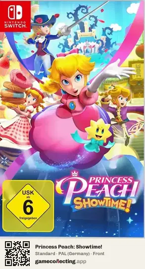 Princess Peach: Showtime! Nintendo Switch, Germany box front