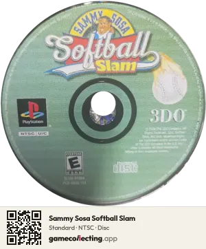 Sammy Sosa Softball Slam PlayStation, NTSC disc