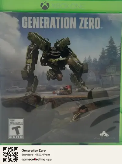 Generation Zero Xbox One, NTSC box front