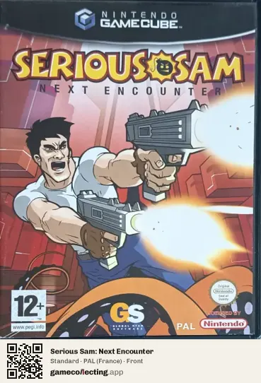 Serious Sam: Next Encounter Nintendo GameCube, France box front