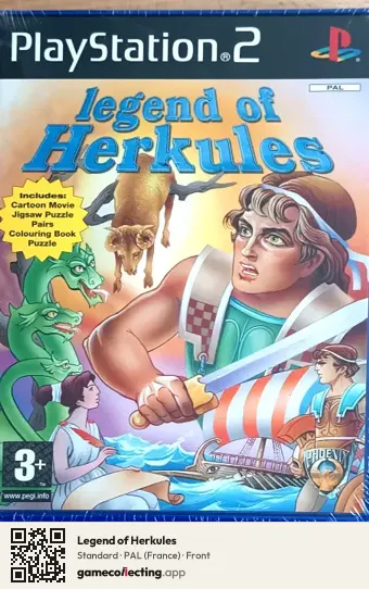 Legend of Herkules PlayStation 2, France box front