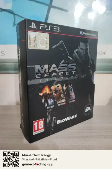Mass Effect Trilogy PlayStation 3, Italy box front