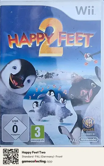 Happy Feet Two Nintendo Wii, Germany box front