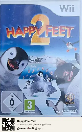 Happy Feet Two Nintendo Wii, Germany box front