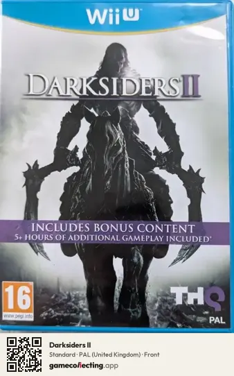 Darksiders II Nintendo Wii U, United Kingdom box front