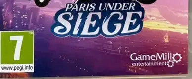 Miraculous: Paris Under Siege, the PEGI square on its front