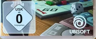 Monopoly 2024, the USK square on its front