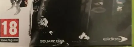 Just Cause 2, the PEGI square on its front