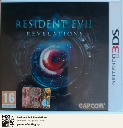Resident Evil: Revelations Nintendo 3DS, Italy box front