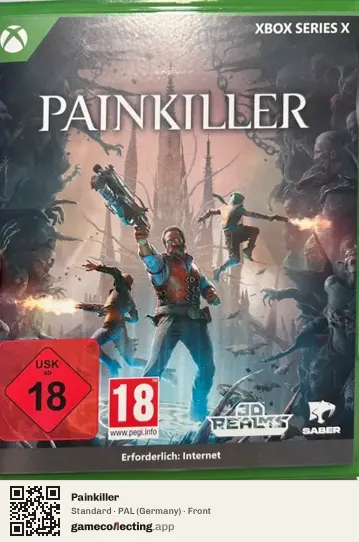 Painkiller Xbox Series X, Germany box front