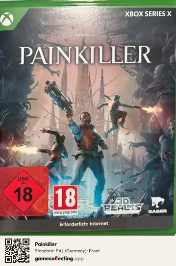 Painkiller Xbox Series X, Germany box front