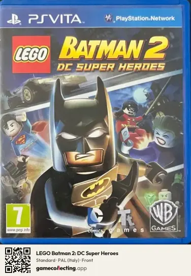 LEGO Batman 2: DC Super Heroes PlayStation Vita, Italy box front