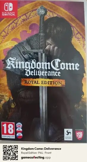 Kingdom Come: Deliverance Nintendo Switch, PAL box front