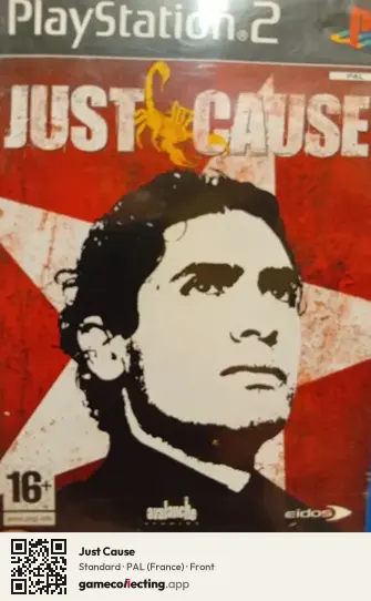 Just Cause PlayStation 2, France box front