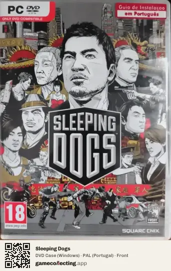 Sleeping Dogs Computer, Portugal box front