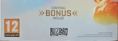 Overwatch, the PEGI square on its front