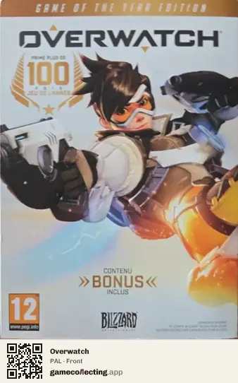 Overwatch Computer, PAL box front