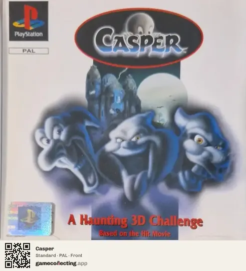 Casper PlayStation, PAL box front