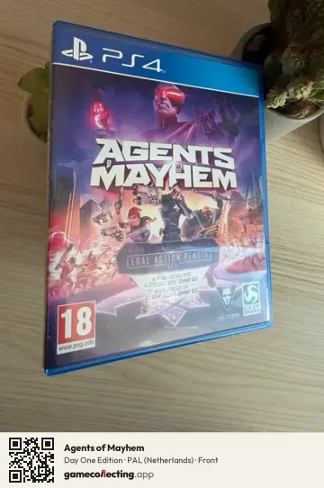 Agents of Mayhem PlayStation 4, Netherlands box front