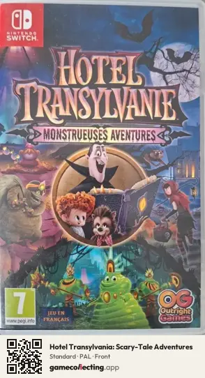 Hotel Transylvania: Scary-Tale Adventures Nintendo Switch, PAL box front