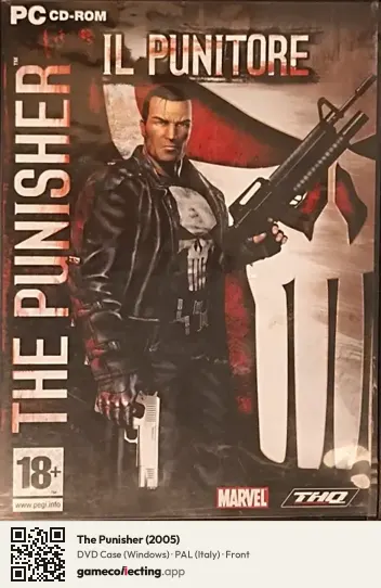 The Punisher (2005) Computer, Italy box front
