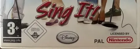 High School Musical: Sing It!, the PEGI square on its front