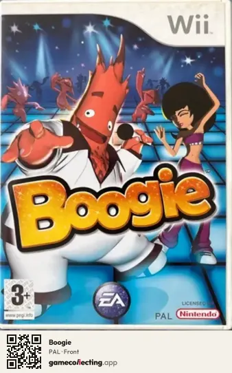 Boogie Nintendo Wii, PAL box front
