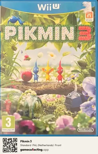 Pikmin 3 Nintendo Wii U, Netherlands box front
