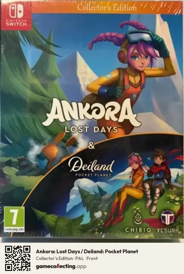 Ankora: Lost Days / Deiland: Pocket Planet Nintendo Switch, PAL box front