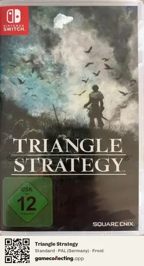 Triangle Strategy Nintendo Switch, Germany box front