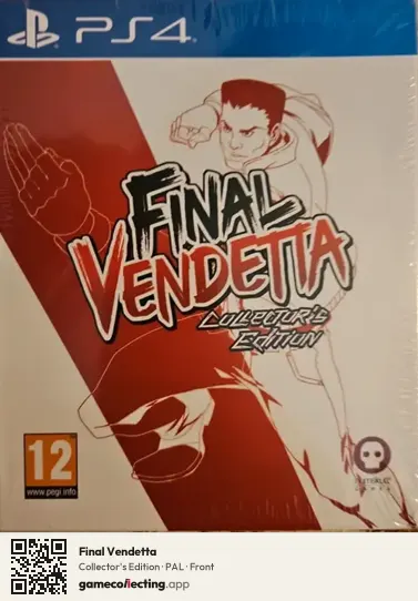 Final Vendetta PlayStation 4, PAL box front